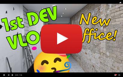 1st Dev Vlog - New Office